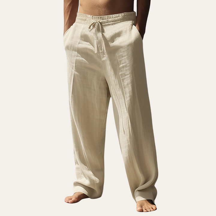 Herren Leinenhose, Bequeme Sommerhose  | Vestea