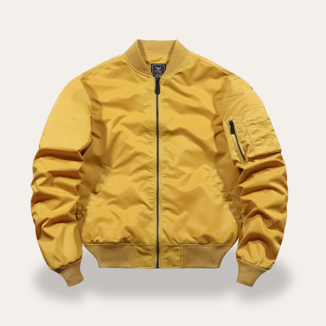 Herren Bomberjacke Klassisch Übergangsjacke Freizeit | Vestea