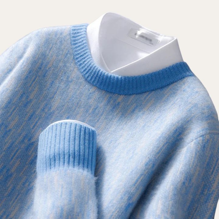 Herren Kaschmir Pullover Rundhals Strick | Vestea