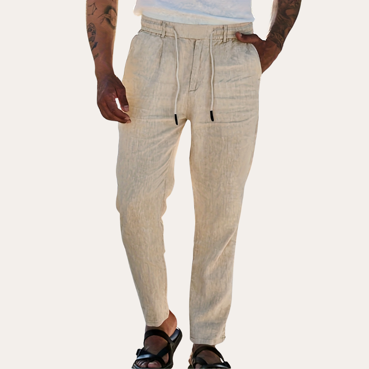 Lässige Herren Leinenhose  Atmungsaktive, bequeme für den Sommer | Vestea