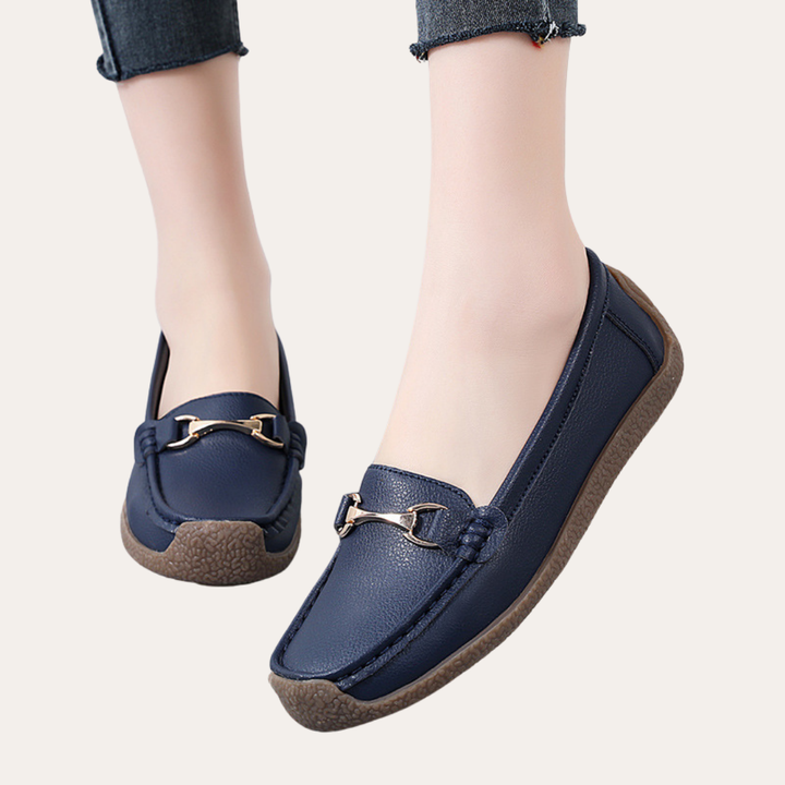 Orthopädische Damen Mokassin Slipper Schuhe Freizeit | Vestea