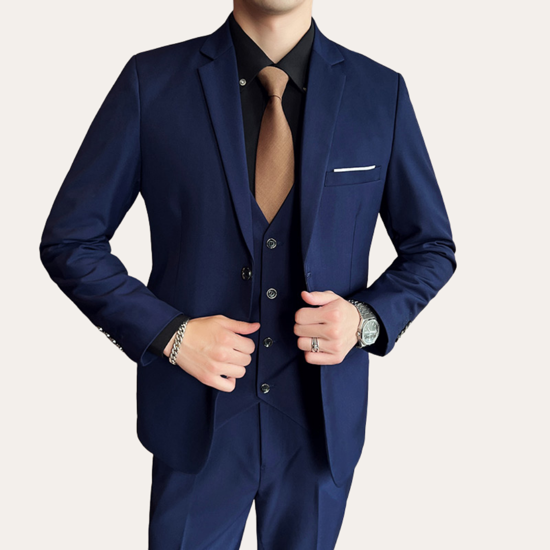 Herren Business Anzug mit Sakko und Weste | Vestea