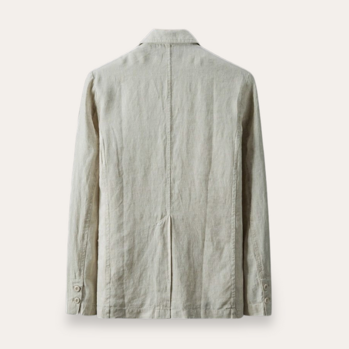 Herren Leinenblazer Bicolor | Vestea