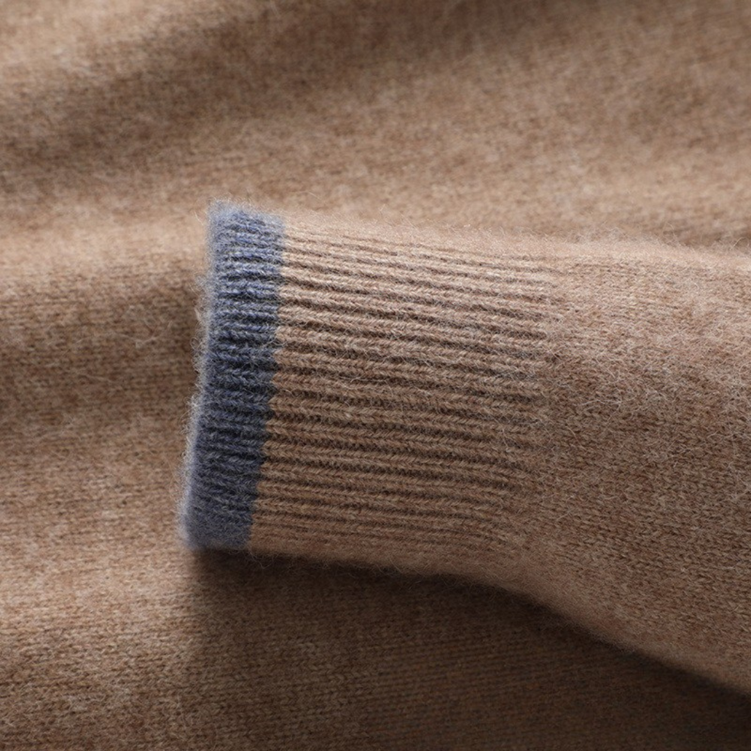 Herren Cashmere Reißverschluss Cardigan | Vestea