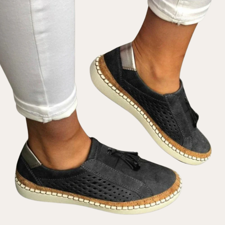Damen Slipper Orthopedico Leder Freizeitschuhe | Vestea