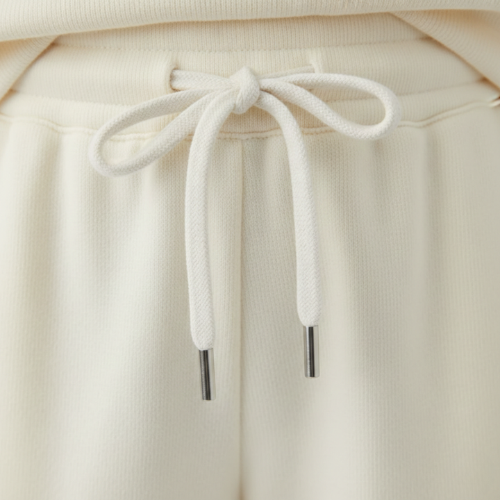 Conjunto de descanso Sudadera con capucha Pantalones de pierna recta Ajuste holgado para mujer