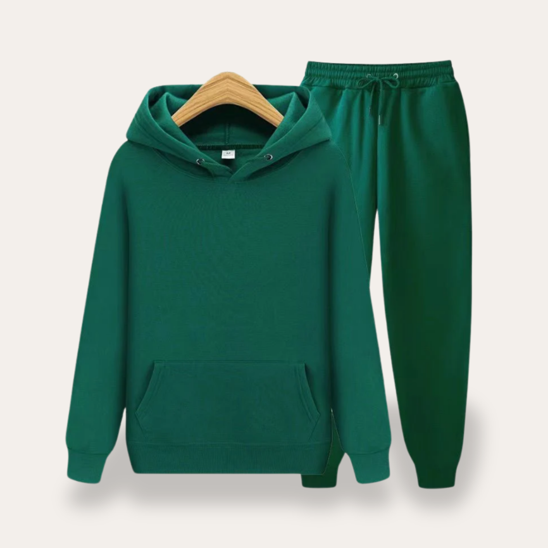 Herren Trainingsanzug Kapuzenpullover Jogginghose Freizeit Set | Vestea