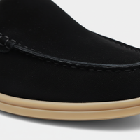 Men Orthopedic Synthetic Suede Slip-On Loafers