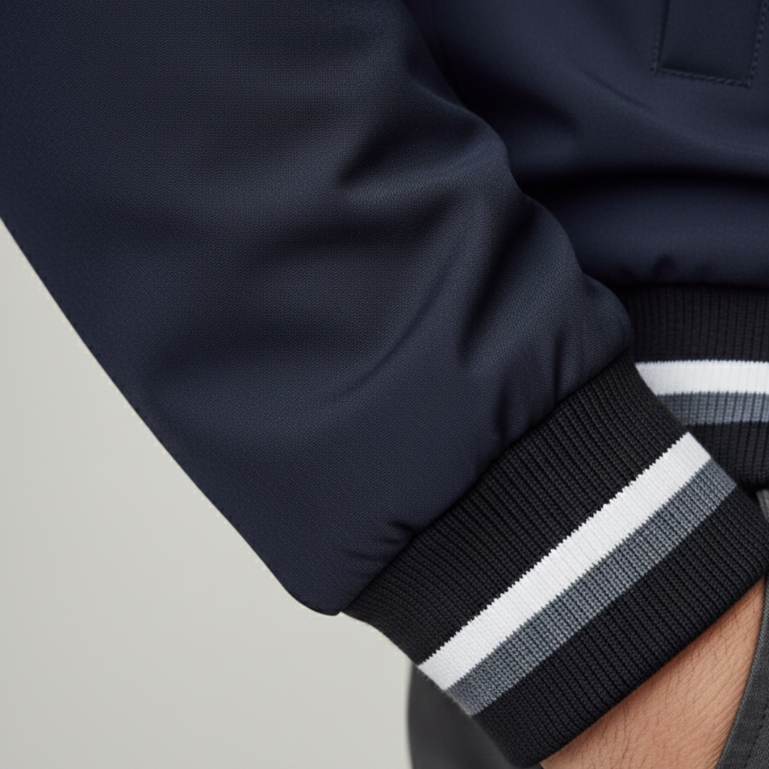 Herren Bomberjacke mit Reißverschluss sportliche Jacke | Vestea