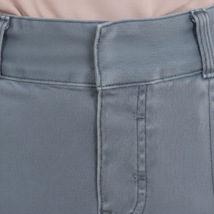 Pantalones cortos casuales de verano para mujer con cintura elástica de algodón