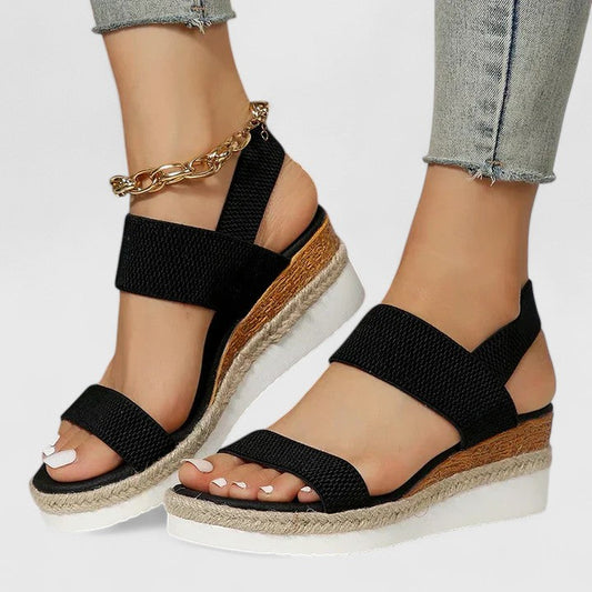 Women's Orthopedic Sandals Adjustable Strap Arch Support Cushioned Sole Open Toe