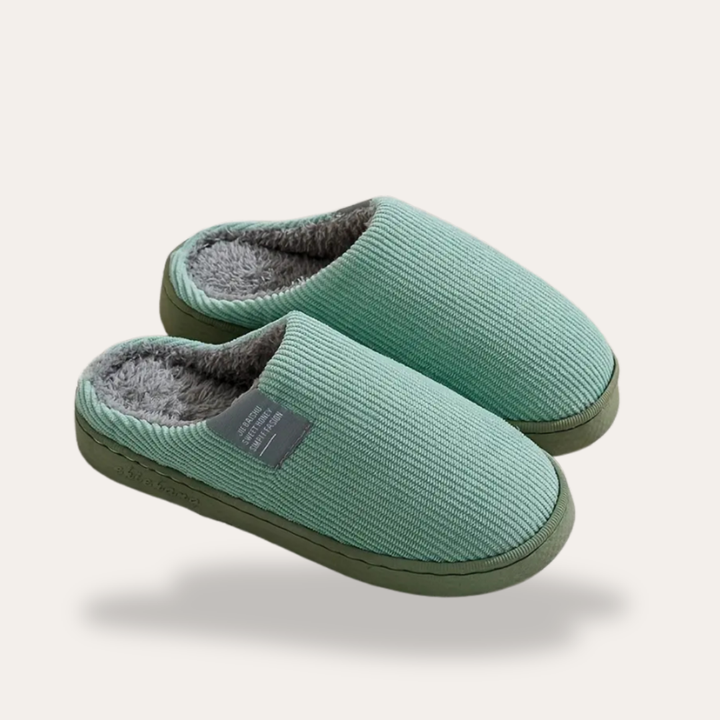 Orthopädische Hausschuhe für Damen mit Fleece Innensohle | Vestea