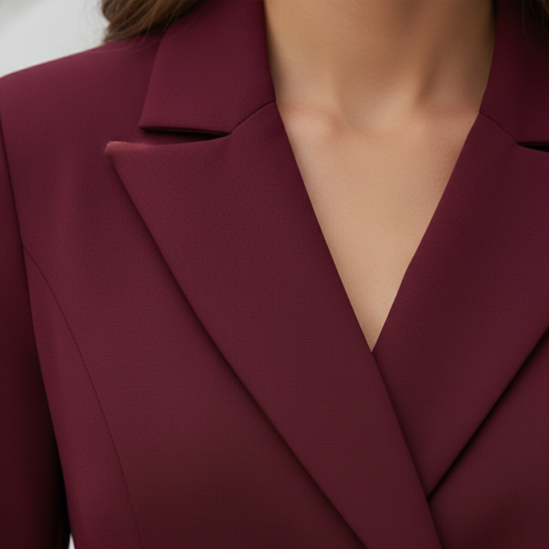 Damen Kleid Lang Mit Knöpfen | Vestea