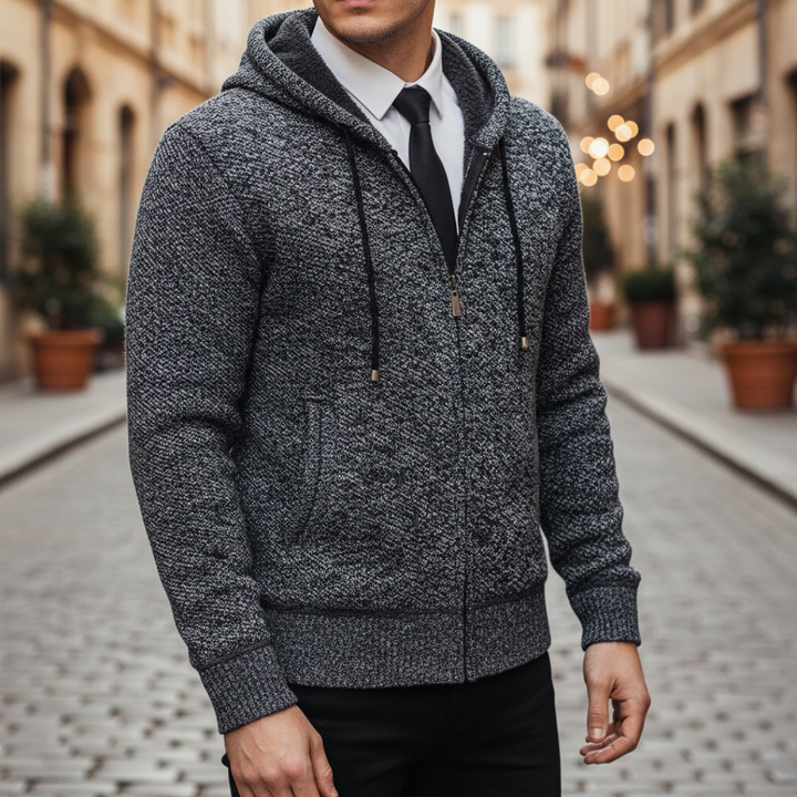 Herren Hoodie Jacke Smart Casual Streetstyle | Vestea