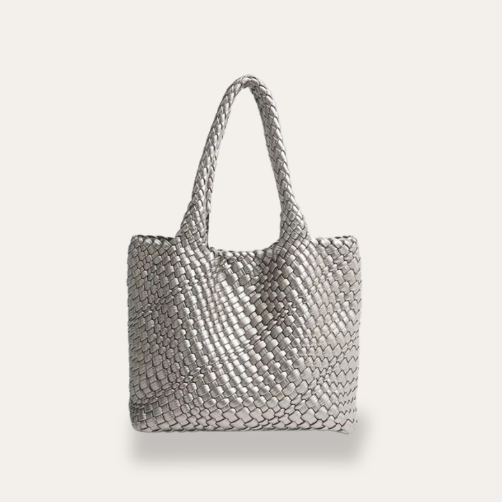 Damen Geflochtene Schultertasche Handtasche | Vestea