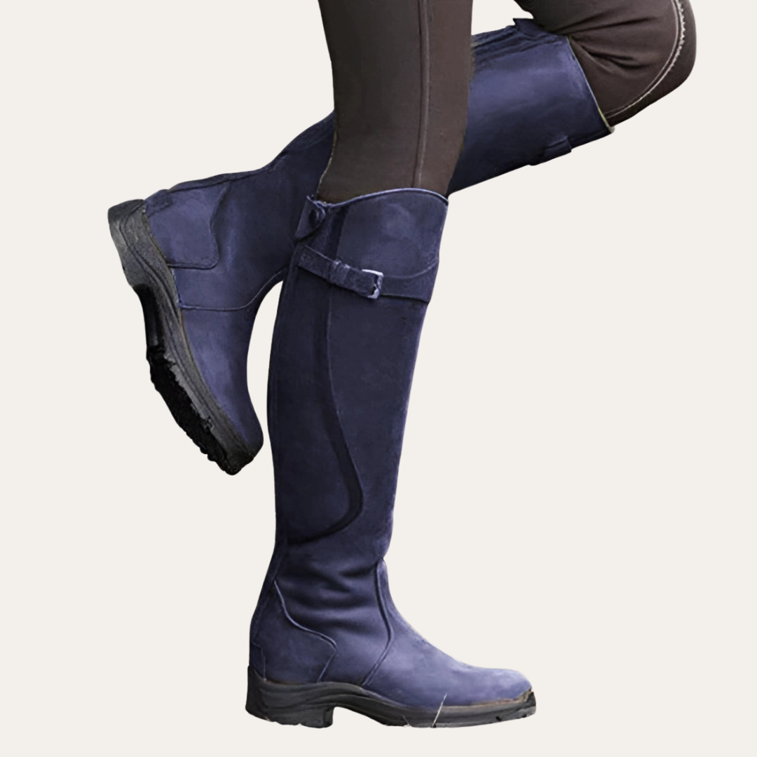 Damen Winter Reitstiefel mit wasserabweisendem Material | Vestea