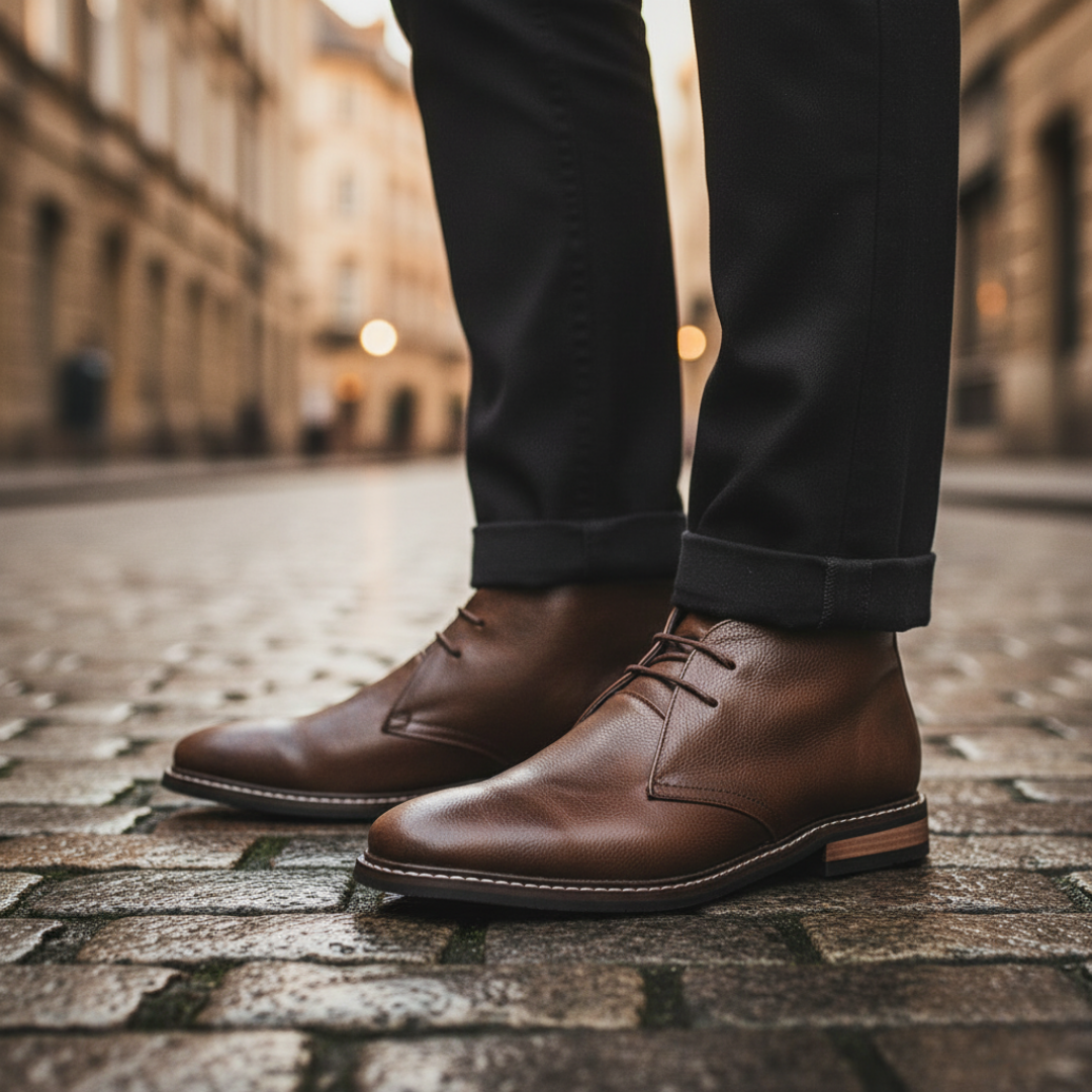 Orthopädische Herren Chukka Boots | Vestea