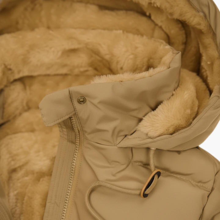 Women's Winter Coat Polyester Warm | Vestea