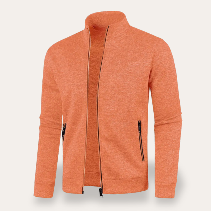 Atmungsaktiven Sportlichen Zip-Jacke für Herren | Vestea