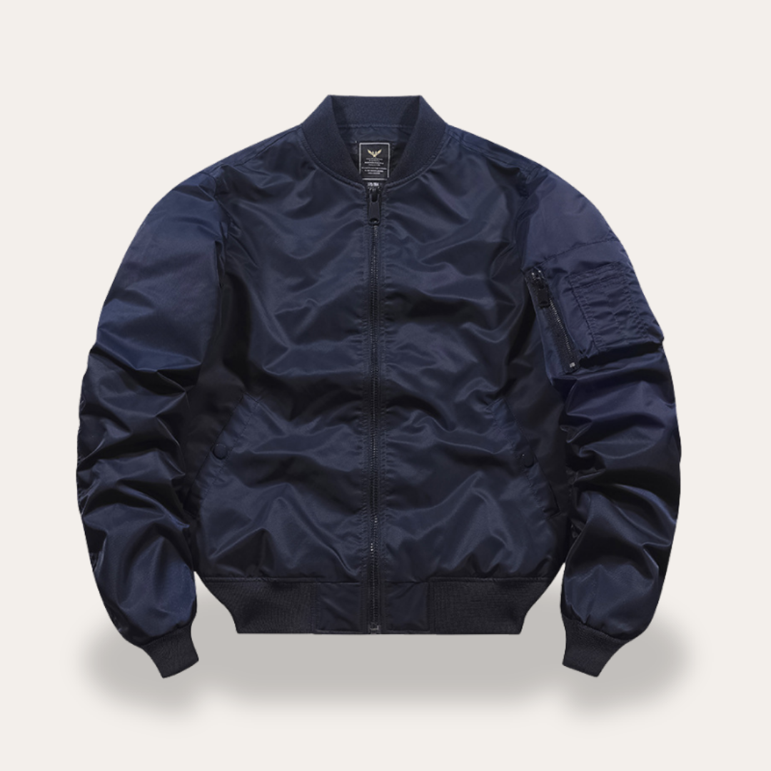 Herren Bomberjacke Klassisch Übergangsjacke Freizeit | Vestea