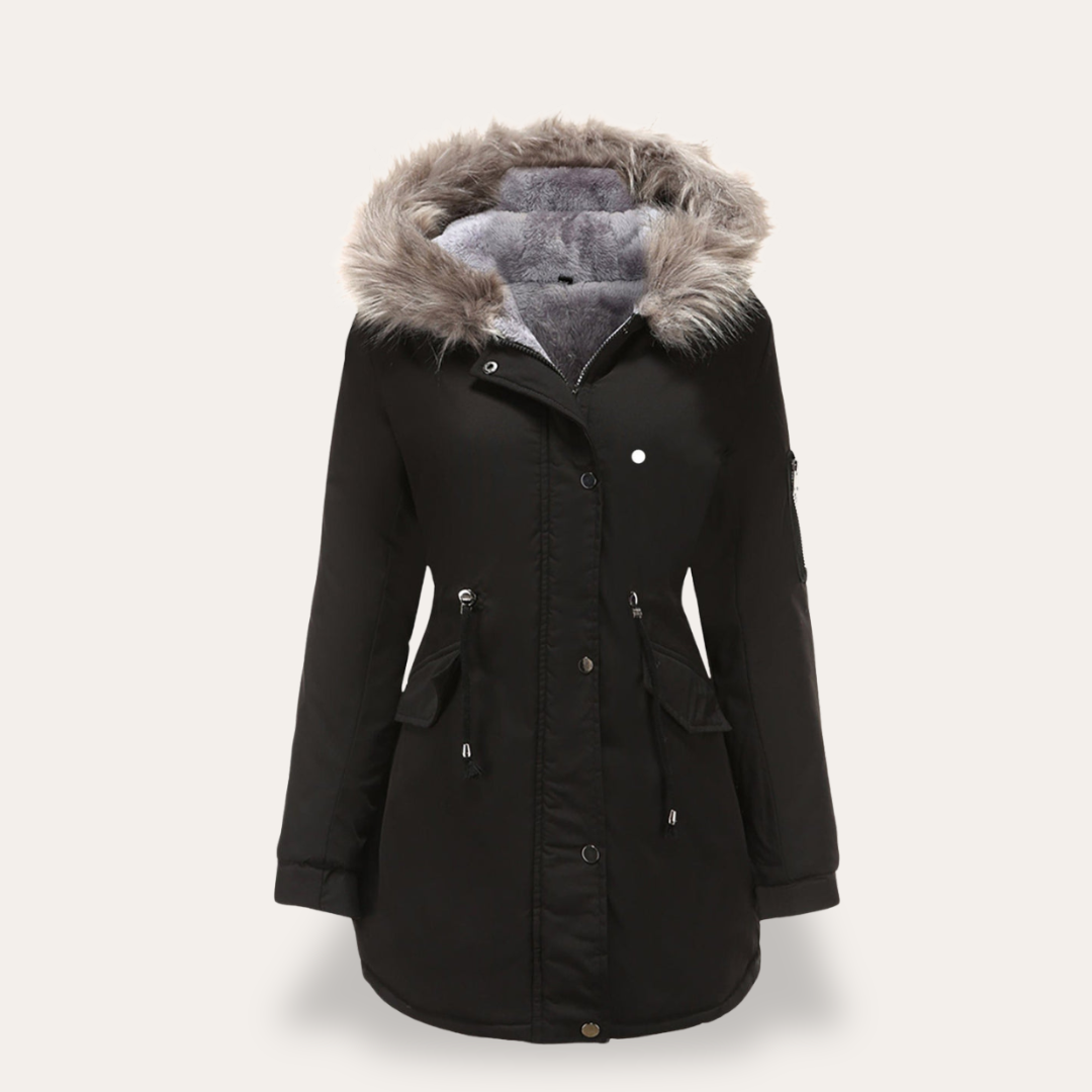 Damen Winterparka mit Fellkragen | Vestea