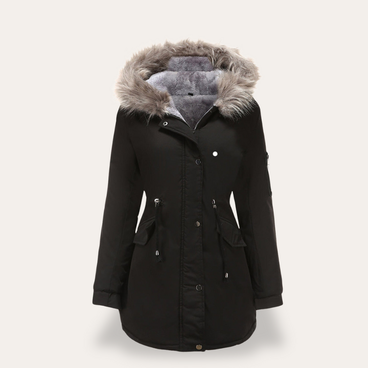 Damen Winterparka mit Fellkragen | Vestea
