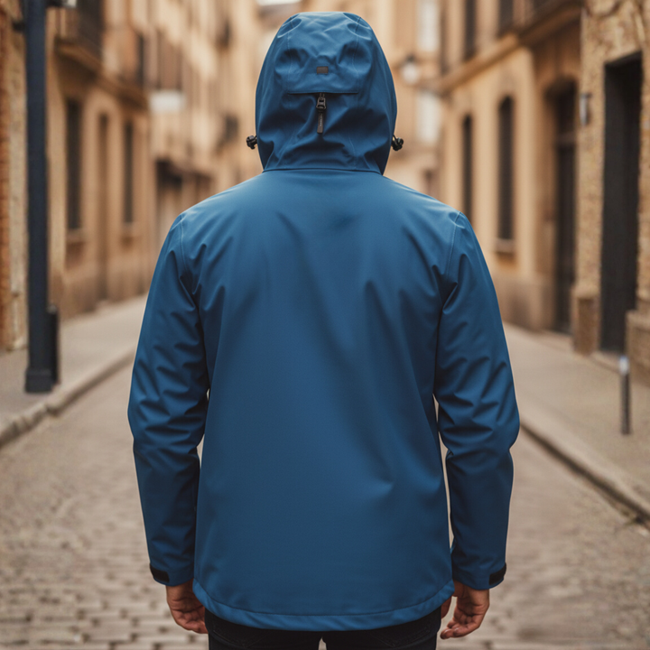 Herren Outdoorjacke Wasserabweisend Atmungsaktiv Polyester | Vestea