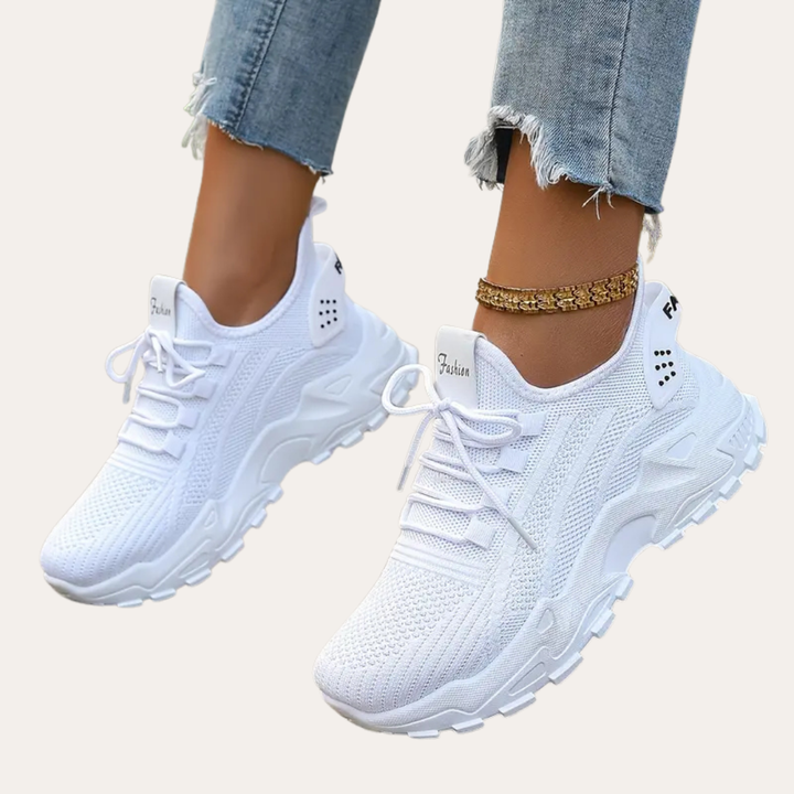Orthopädische Sneakers für Damen mit Mesh-Obermaterial | Vestea