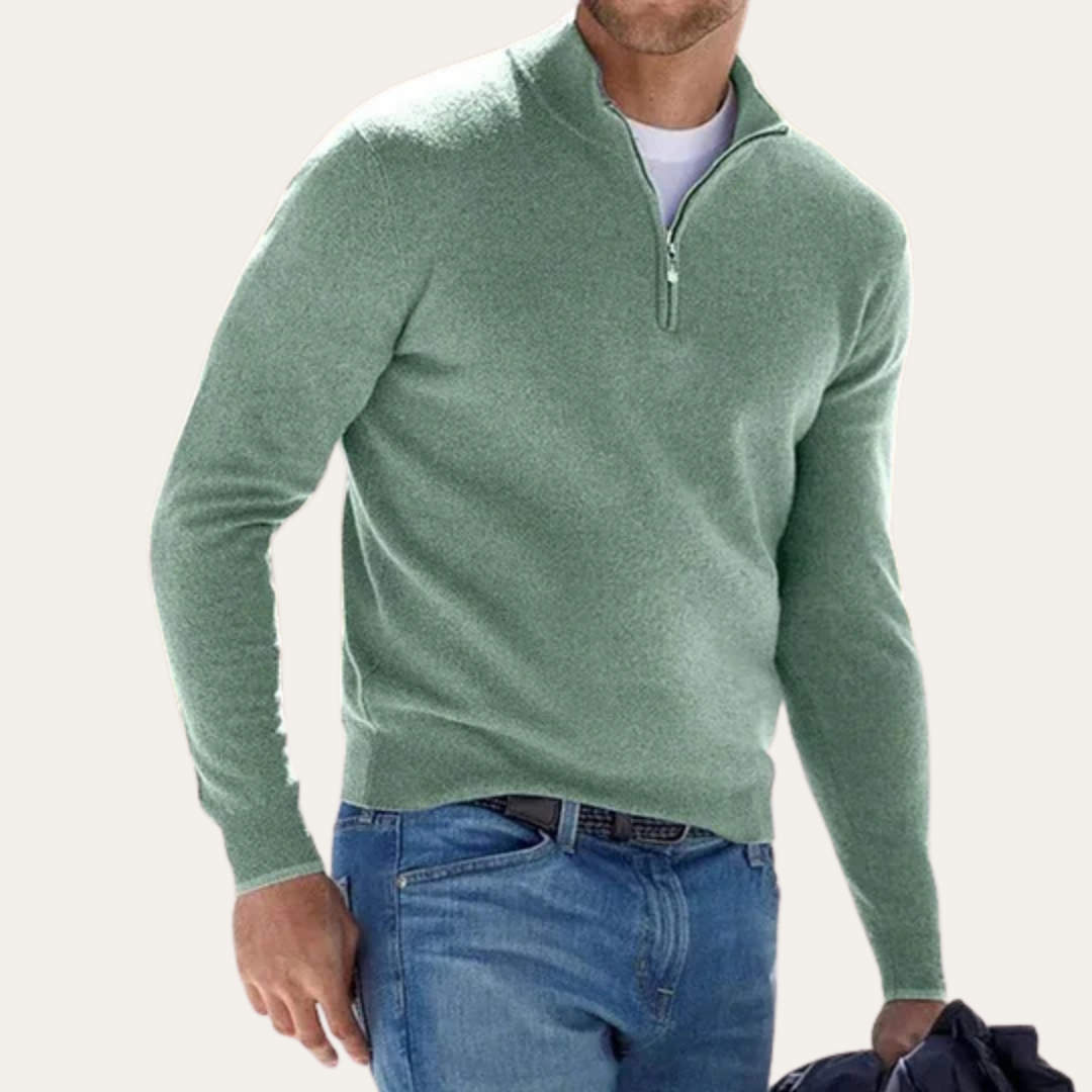 Zip-Up Pullover für Herren | Vestea