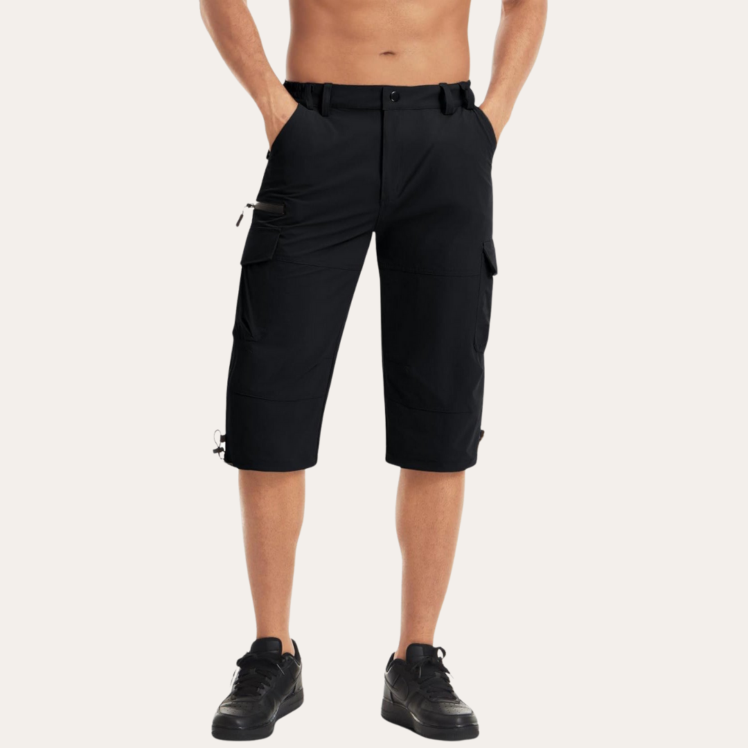 Herren 3/4 Sport-Shorts Mit Taschen | Vestea