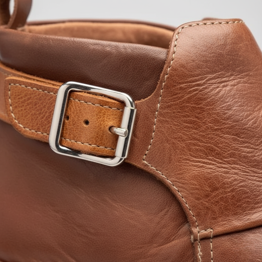 Damen Kunstleder Stiefeletten Komfort Schuhe | Vestea