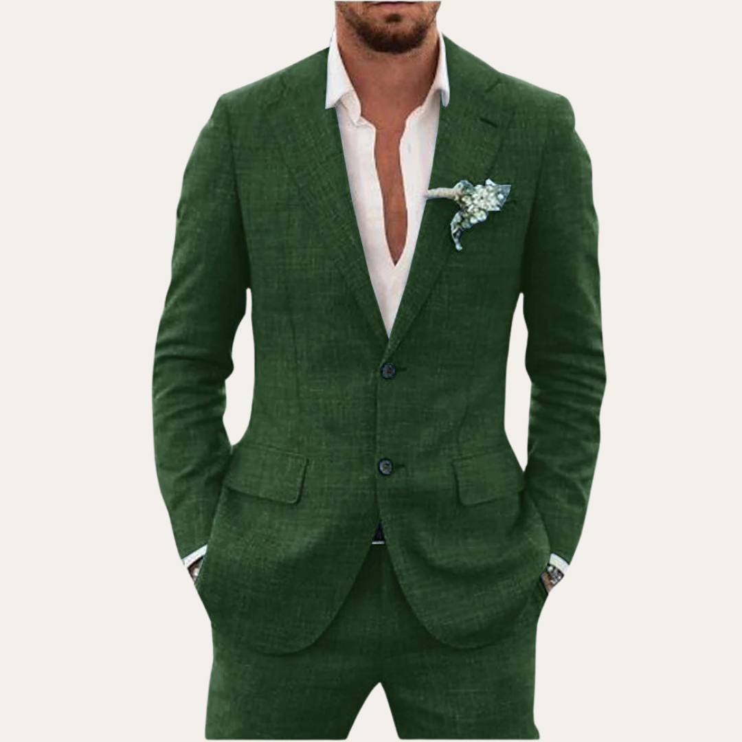 Herren Anzug Slim Fit Business Sakko und Hose | Vestea