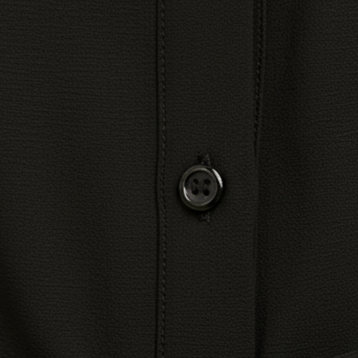 Damen-Chemisierkleid aus hochwertigem Material mit Dreiviertelärmeln | Vestea