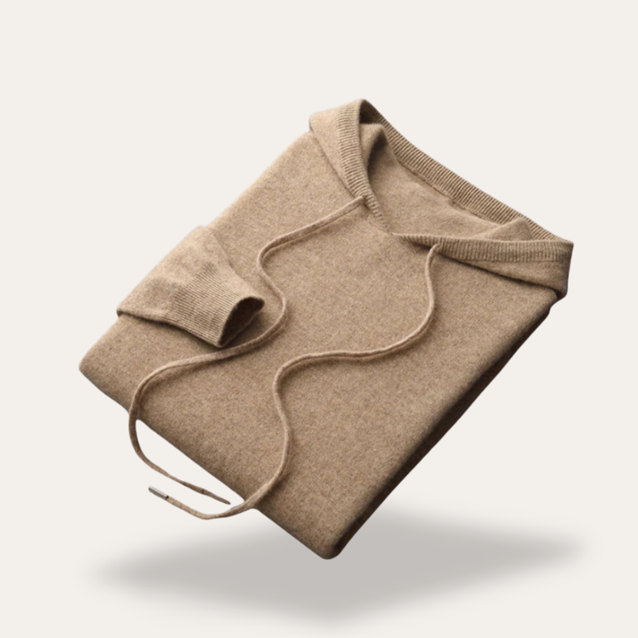 Herren Kaschmir Hoodie Kapuzenpullover Pullover Freizeit | Vestea