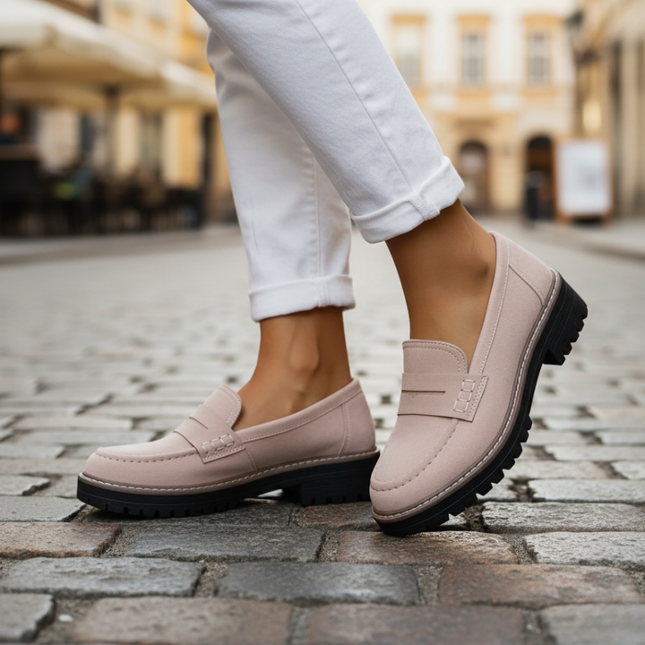 Damen Loafer mit Profilsohle Elegant | Vestea