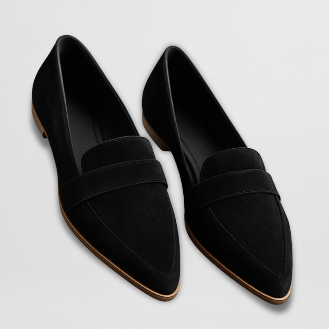 Women's Orthopedic Loafers Soft Suede Slip-On Cushioned Insole Lightweight Sole