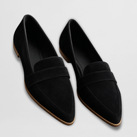 Women's Orthopedic Loafers Soft Suede Slip-On Cushioned Insole Lightweight Sole