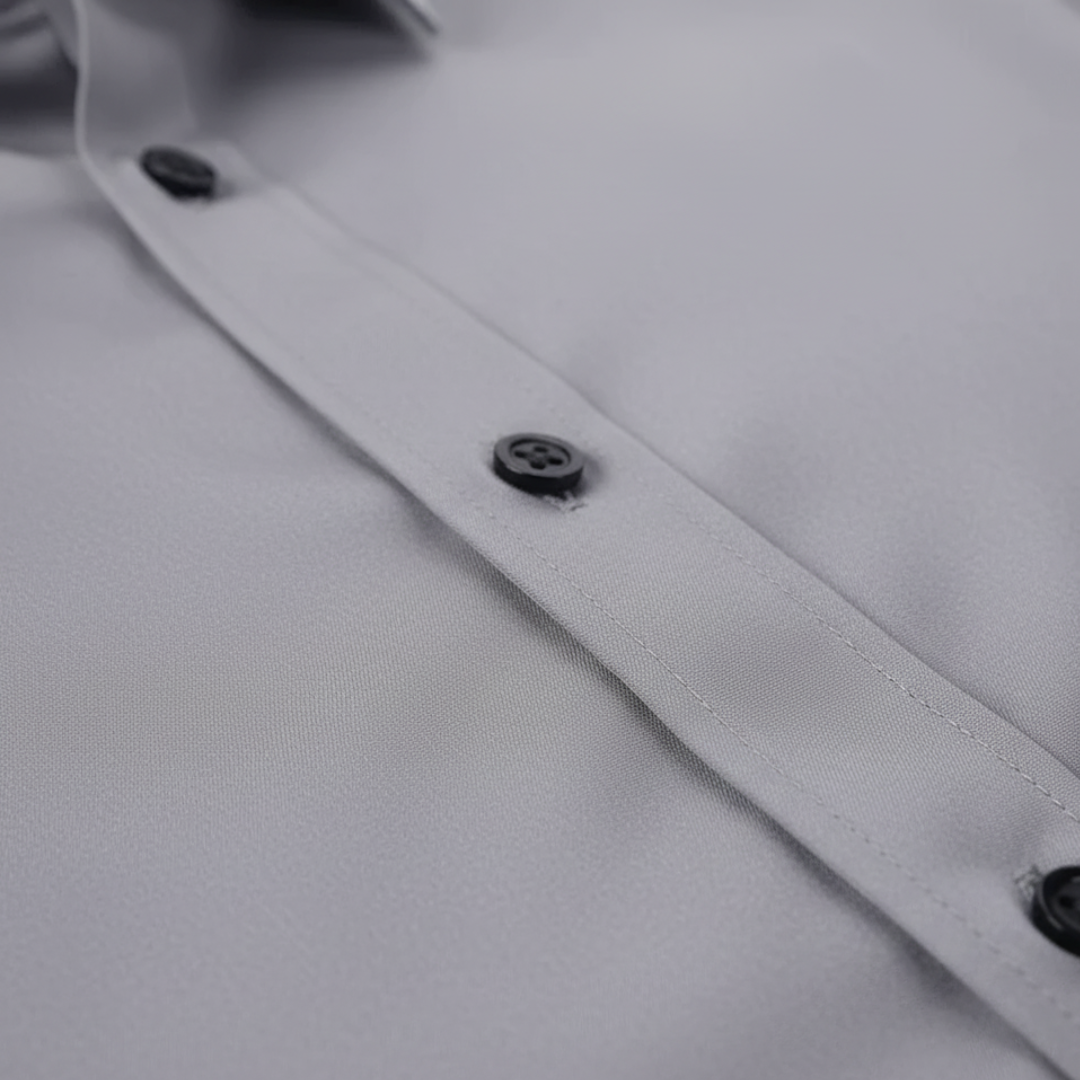 Herren Slim Fit Langarm Hemd | Vestea