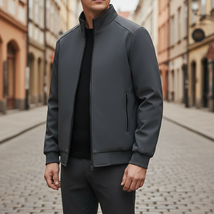 Herren Übergangsjacke mit Stehkragen | Vestea