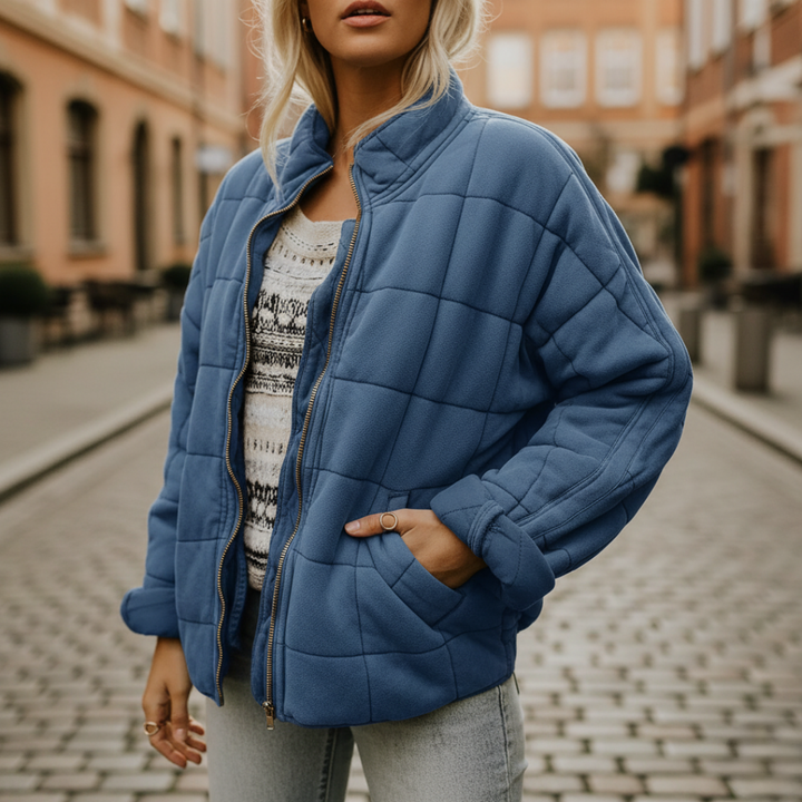 Damen Steppjacke Oversize | Vestea