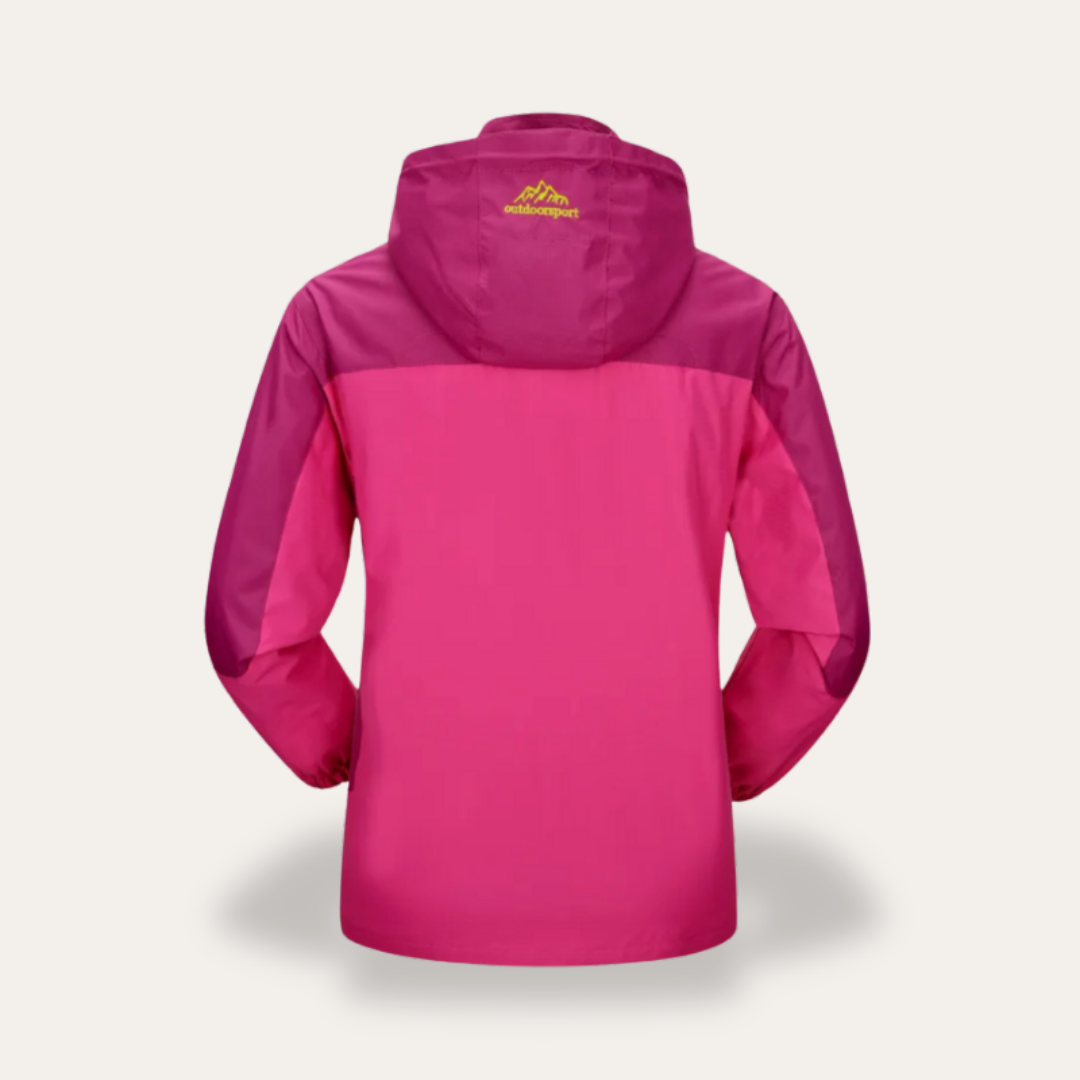 Damen Outdoorjacke Wasserdicht Winddicht Kapuze Softshell | Vestea