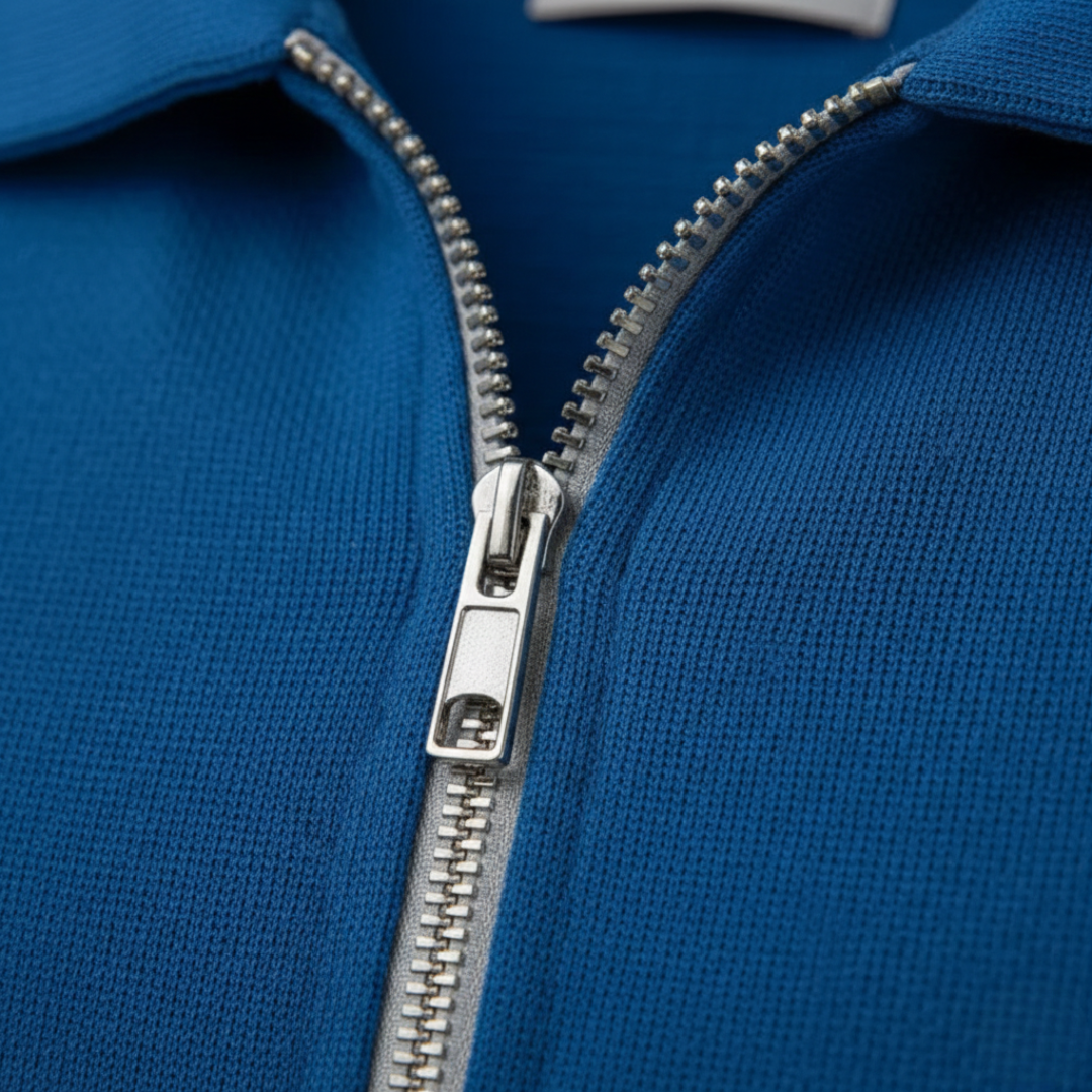 Ensemble coordonné polo et short en maille texturée pour homme