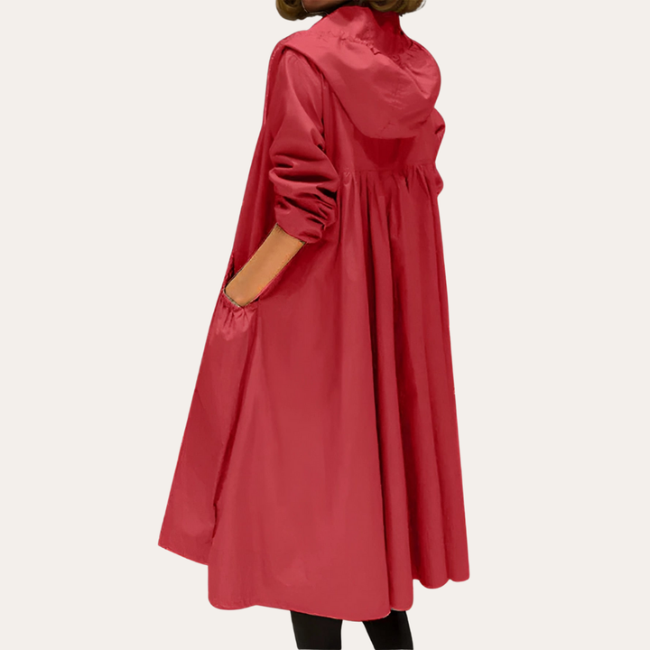Damen Übergangsjacke mit Kapuze und Reißverschluss | Vestea