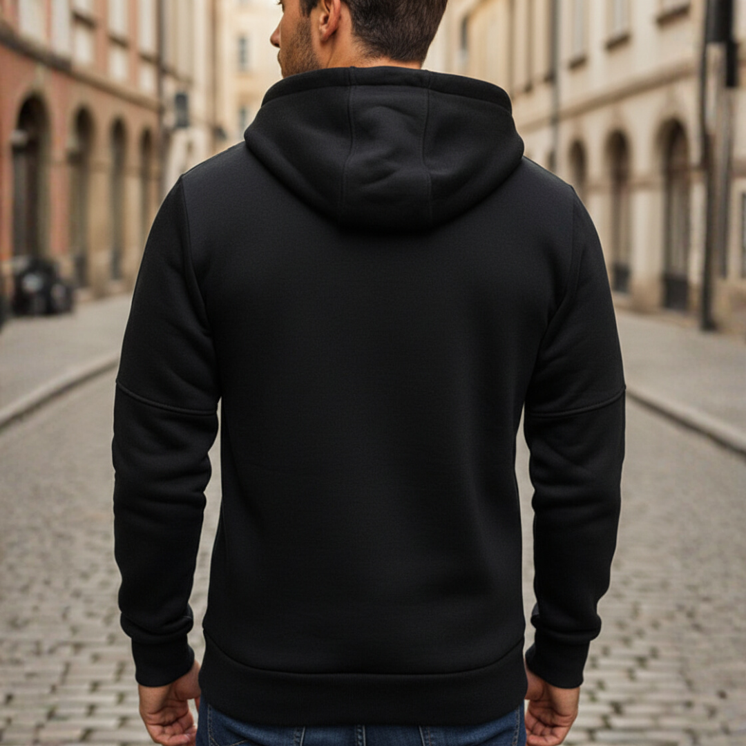 Herren Kapuzenjacke mit Reißverschluss | Vestea