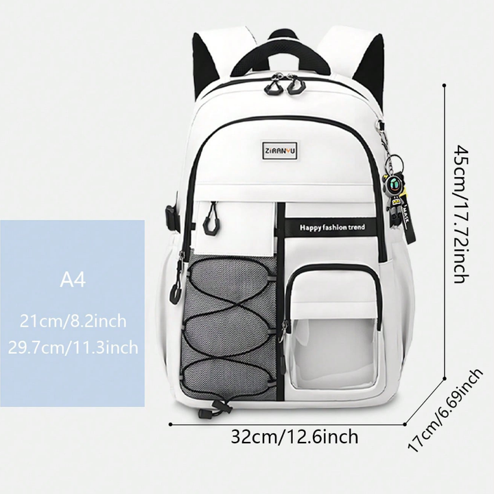 Damen Rucksack Laptop Schulranzen Wasserdicht Reise Business Bag | Vestea