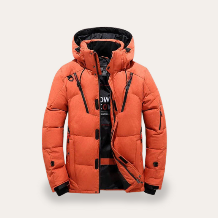 Herren Daunenjacke mit Kapuze, Winterjacke | Vestea