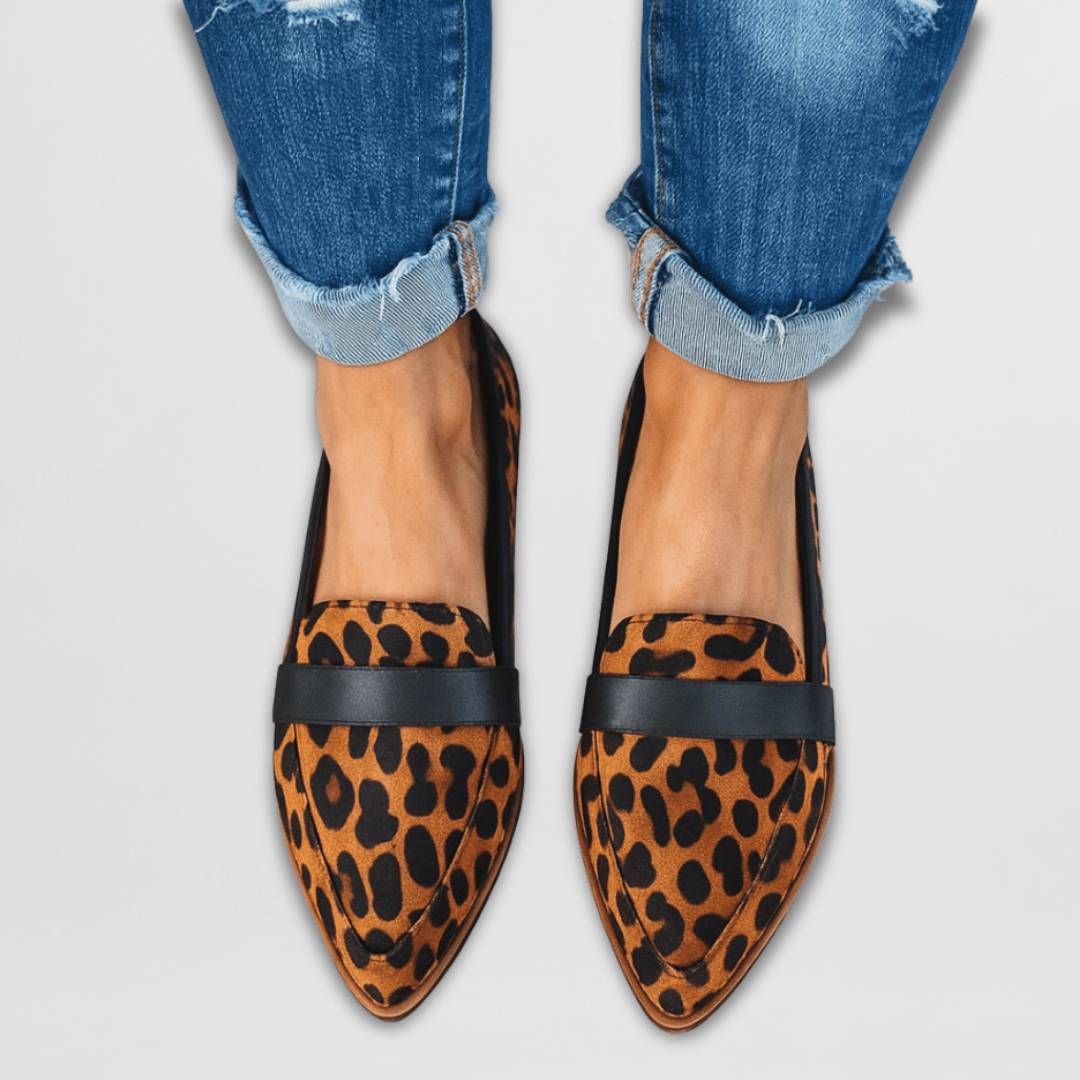 Mocassins orthopédiques pour femmes en suède doux, à enfiler, semelle intérieure rembourrée, semelle légère