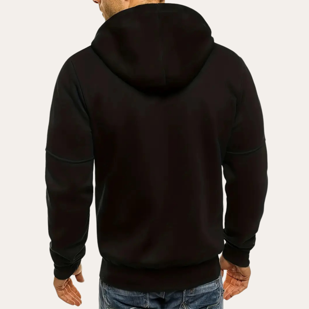 Herren Zip Hoodie mit Reißverschlüssen | Vestea