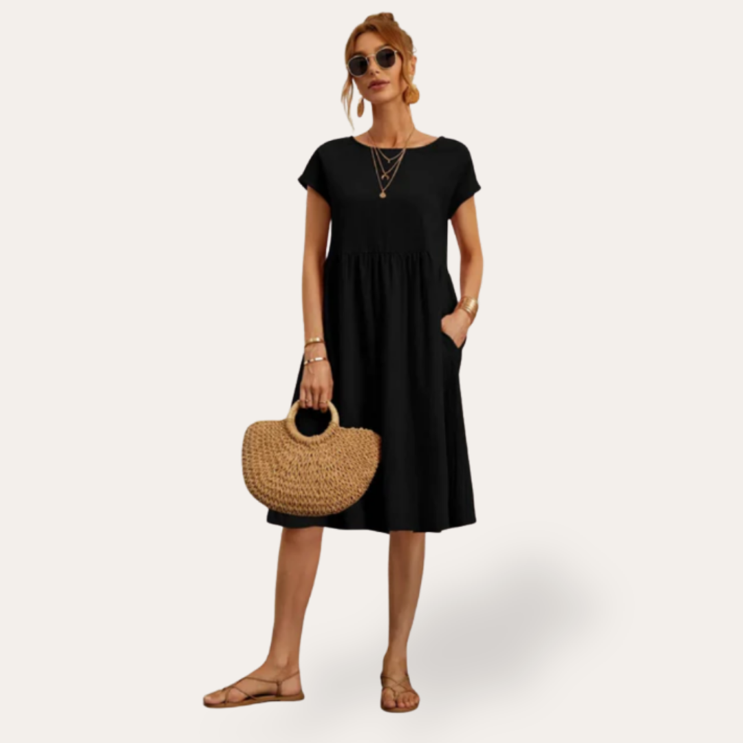 Damen Sommerkleid mit Taschen | Vestea