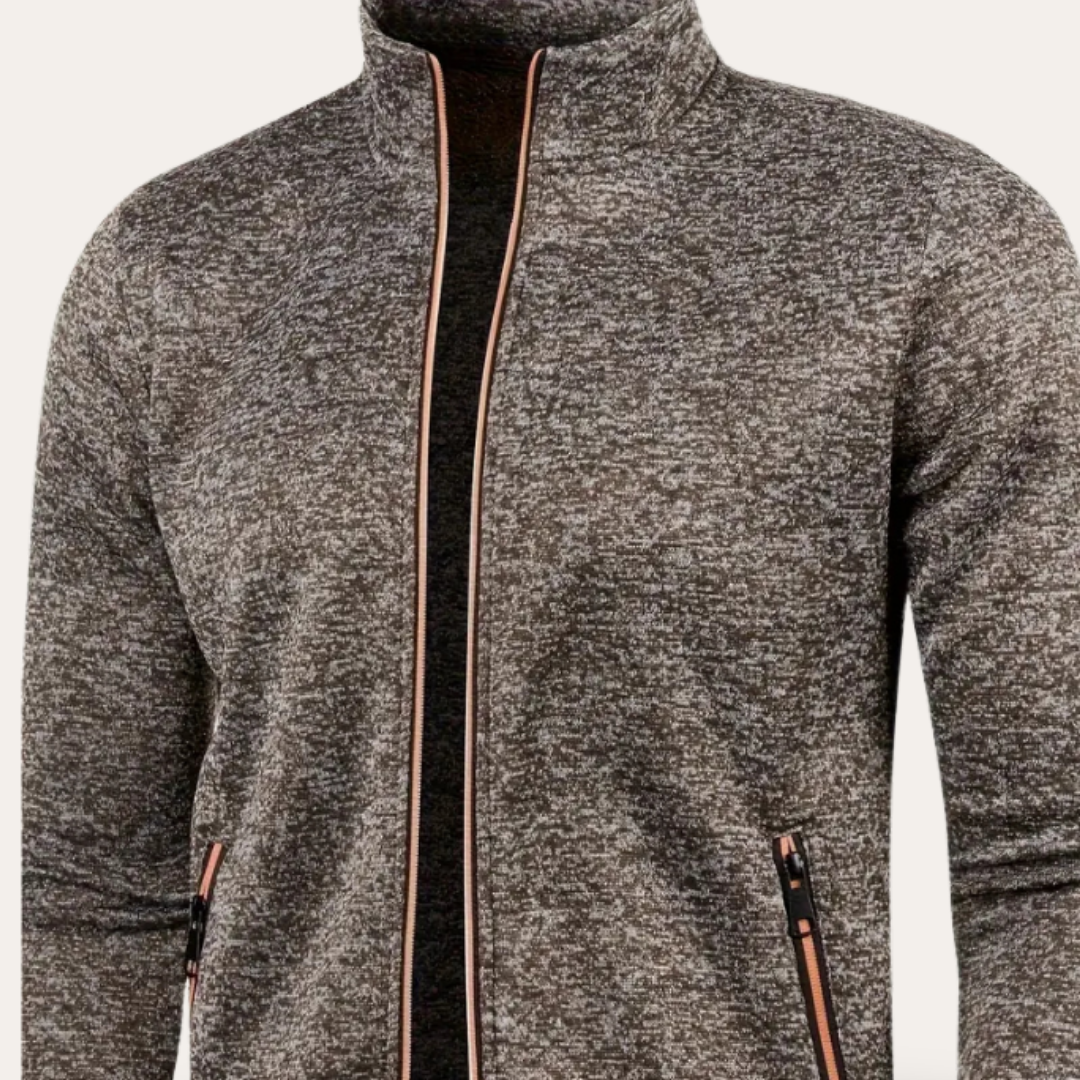 Atmungsaktiven Sportlichen Zip-Jacke für Herren | Vestea